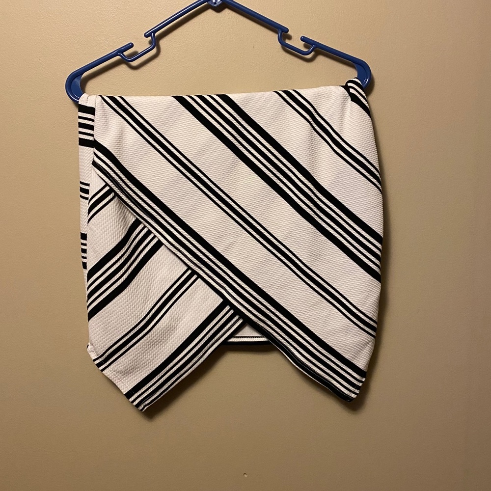 Mini Cross Front Skirt
